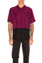 Two Toned Taped Shirt