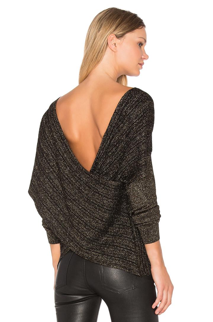Cross-front Sweater