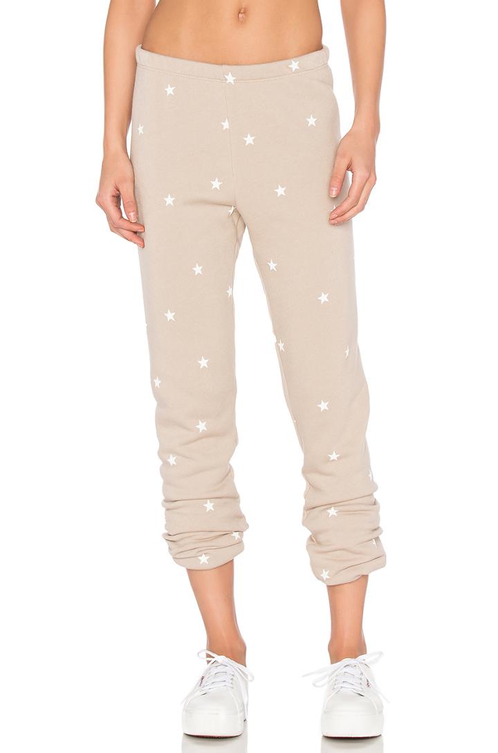 Fleece Football Star Bottoms