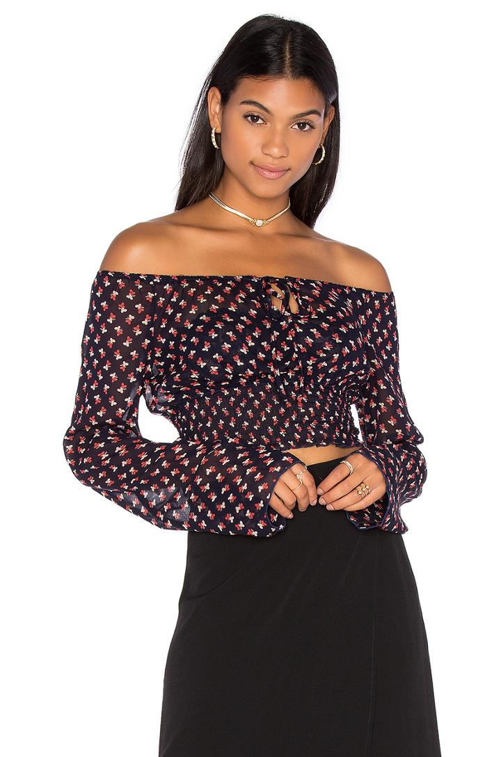 Long Sleeve Cropped Top