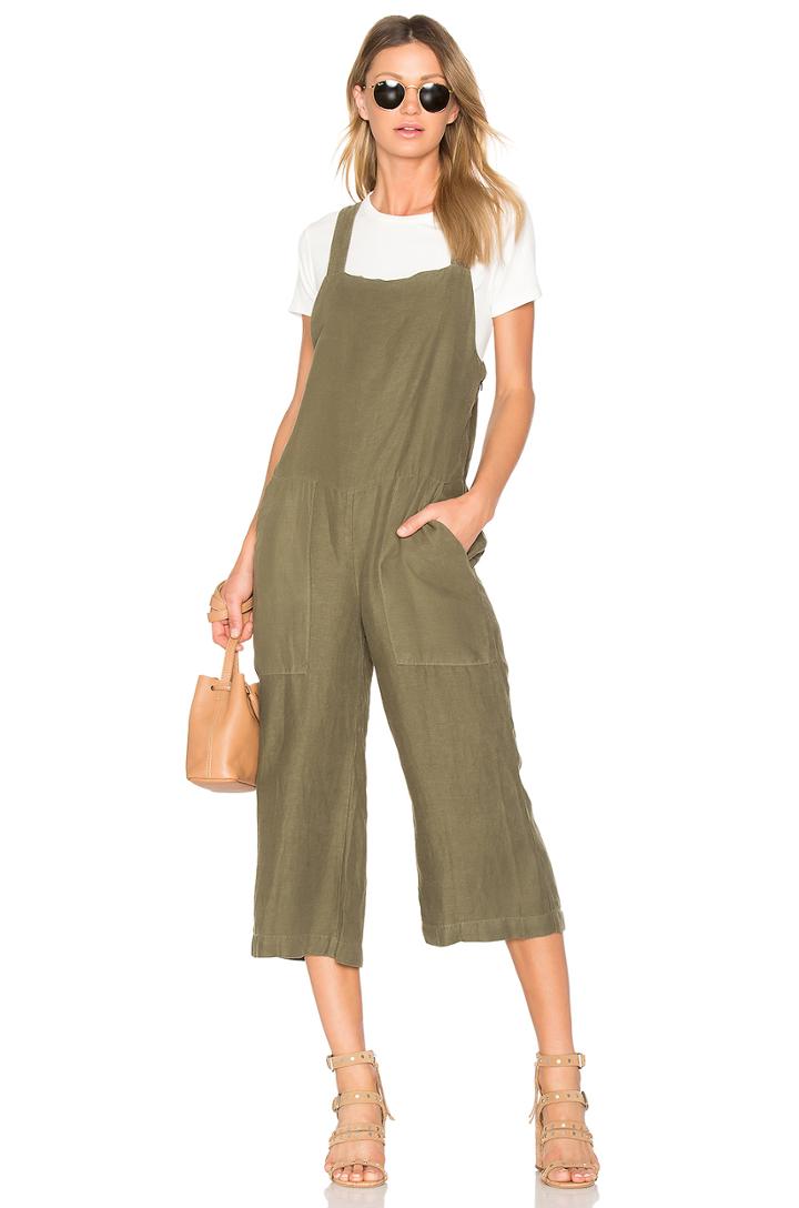 Wide Leg Bib Jumpsuit