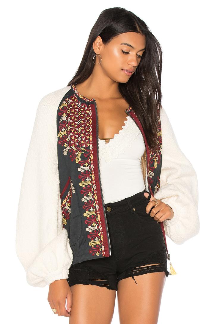 Two Faced Embroidered Jacket