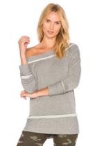 Fleece Off The Shoulder Top
