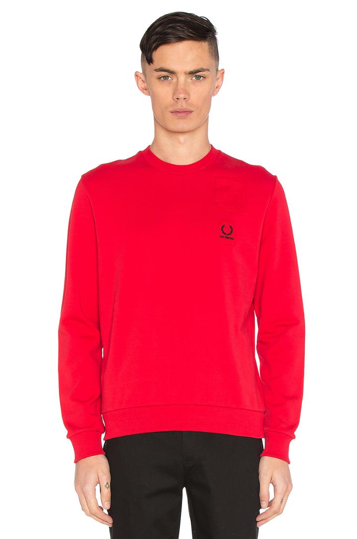 Denim Pocket Sweatshirt
