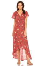 Valentina Fiesta Wrap Maxi Dress