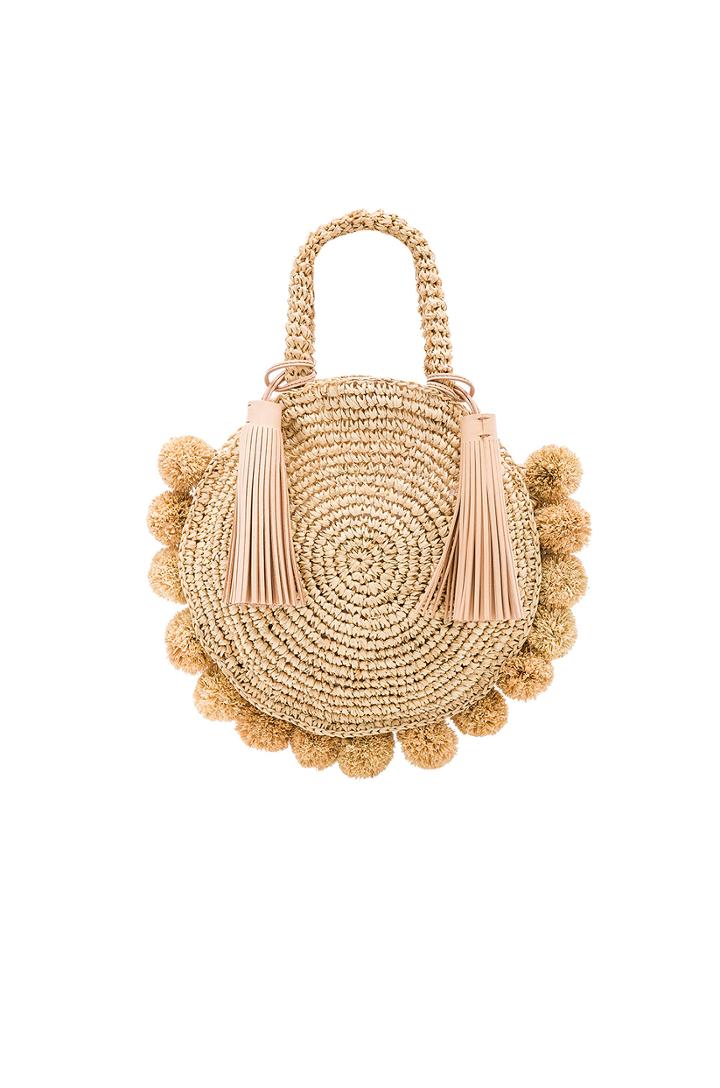 Straw Circle Tote