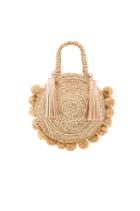 Straw Circle Tote