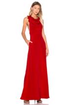 Sleeveless Ruffle Gown