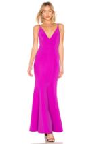 Camille Bonded Scoop Back Gown