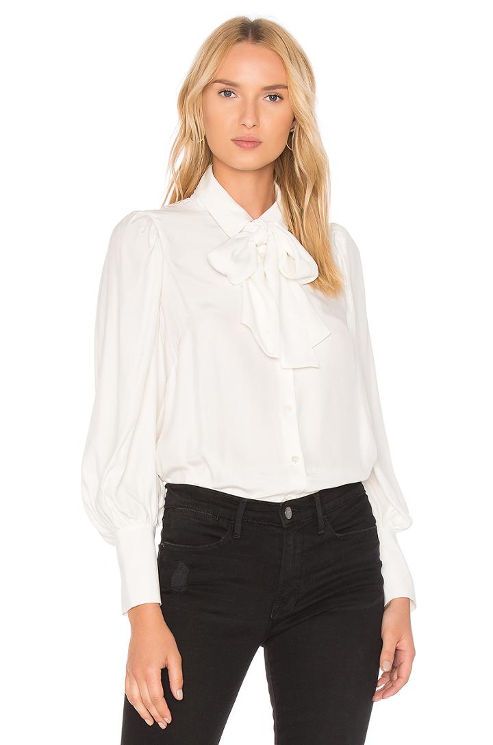 Scarf Voluminous Blouse