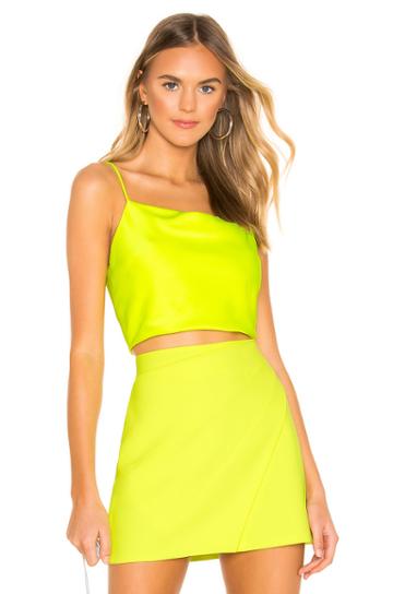 Gab Cowl Neck Crop Top