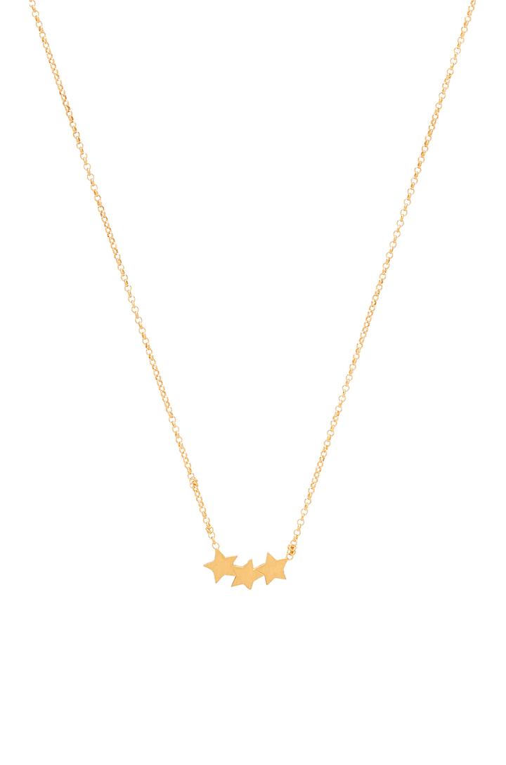 Three Wishes Triple Star Necklace