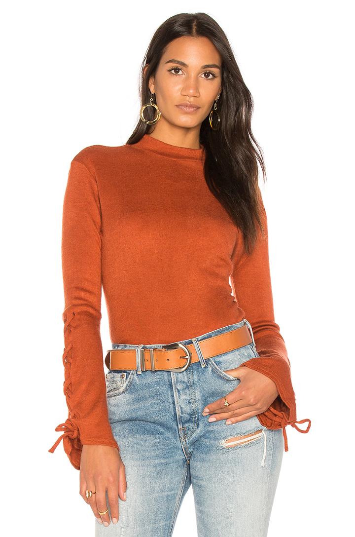 Tied Up High Neck Top