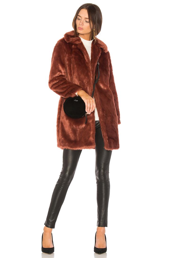 Faux Fur Coat