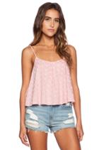 Eyelet Cami