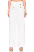 Button Front Sailor Pant