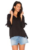 Edie Tie Sleeve Hoodie