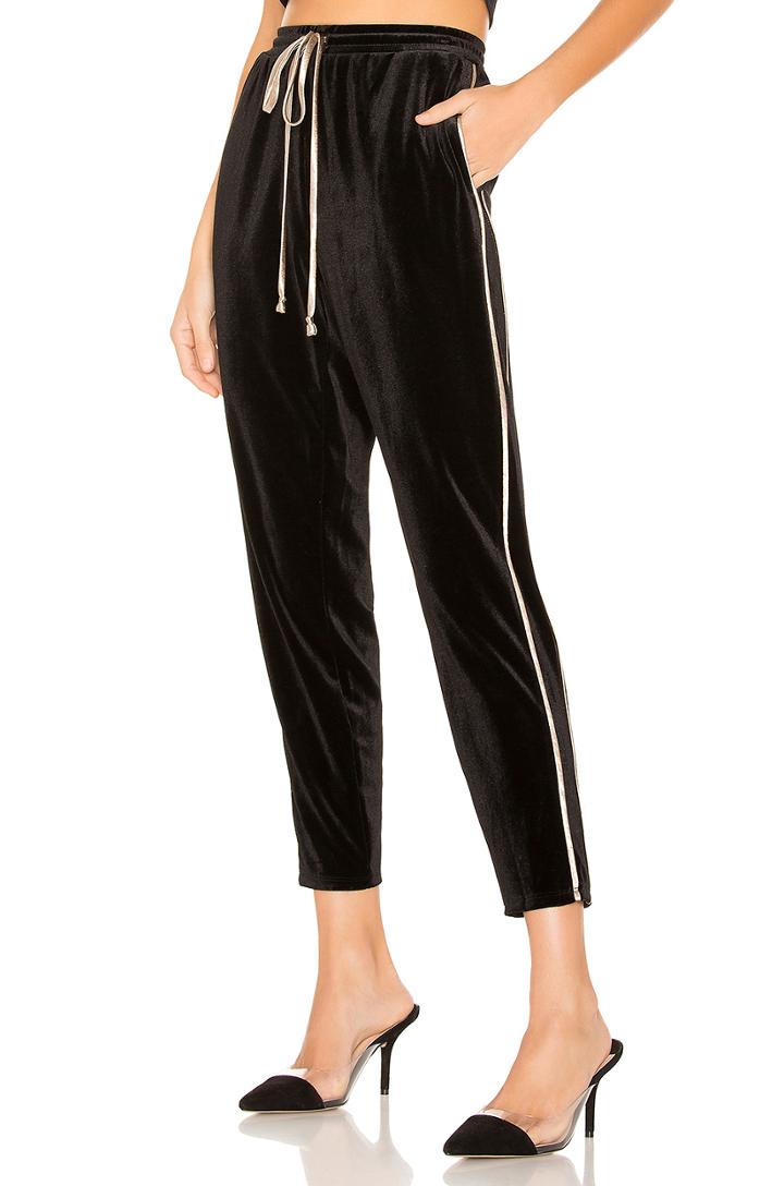 Piped Drawstring Pant