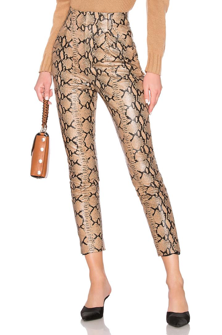 Leather High Waist Pant