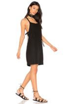 Bib Slip Dress With Ties