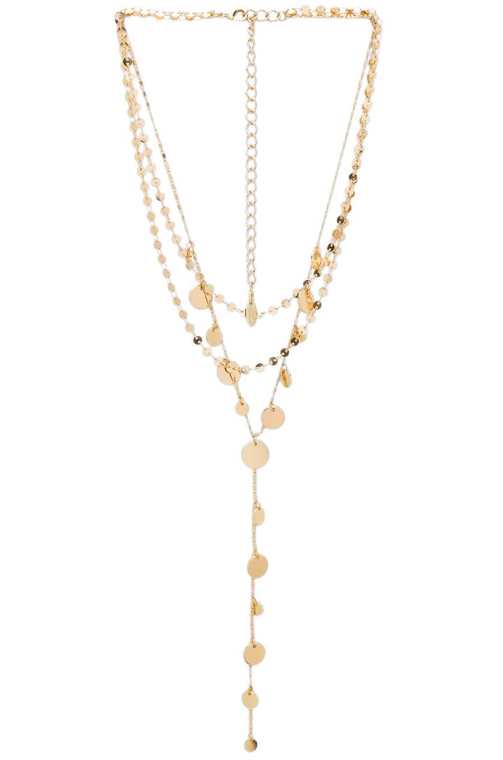 Layered Disc Lariat