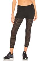 Stripe Mesh Legging