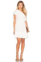 One Shoulder Gauze Dress