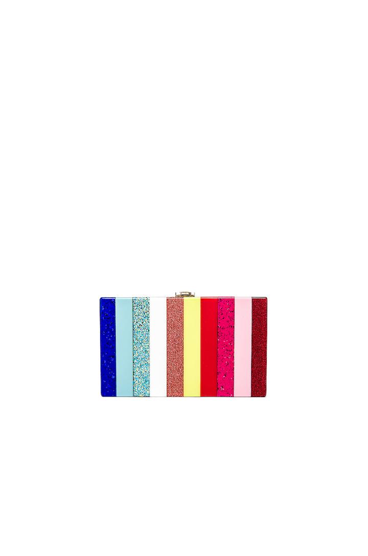 Stripe Clutch