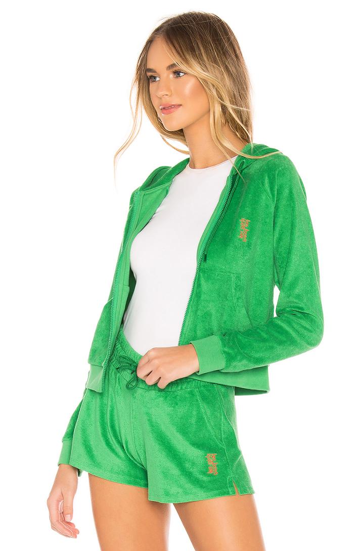Terry Shrunken Zip Up