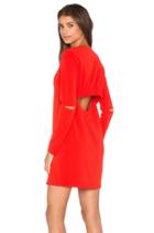 Slim Shirred Panel Dress