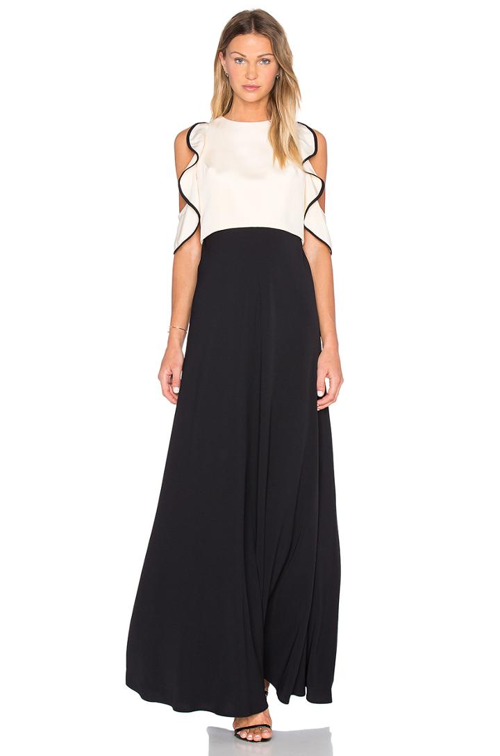 Ruffle Top Gown