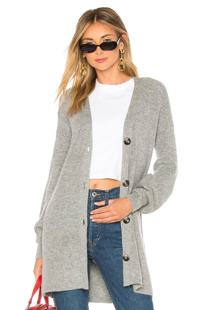 Blouson Sleeve Cardigan