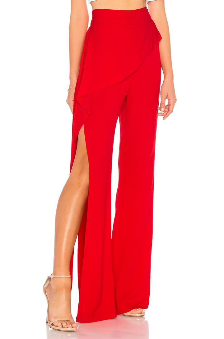 X Revolve Side Drape Pant