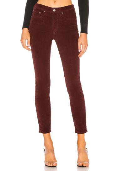Mason Corduroy High-rise Skinny Jean