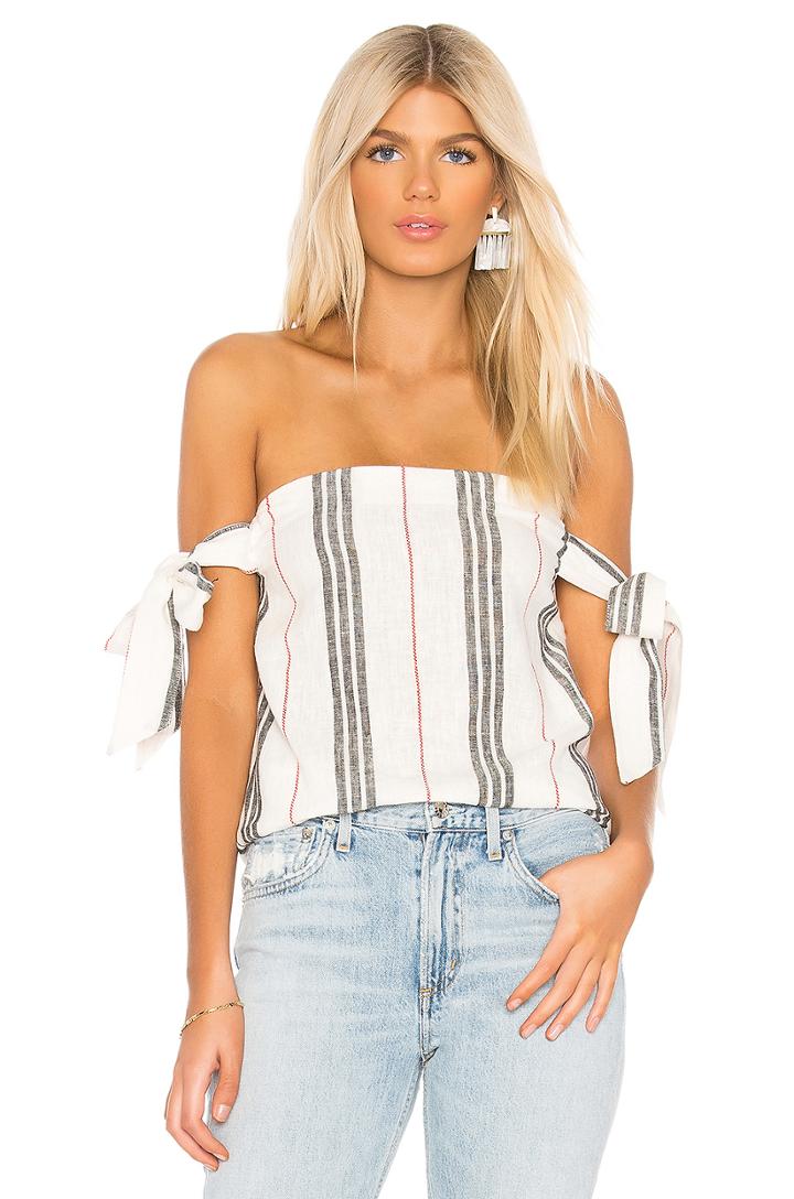 Cami Tie Sleeve Tube Top