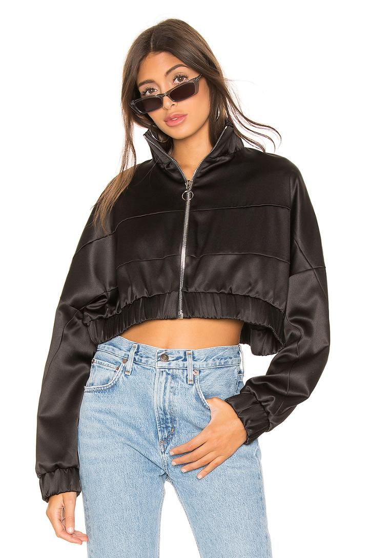 Satin Track Jacket