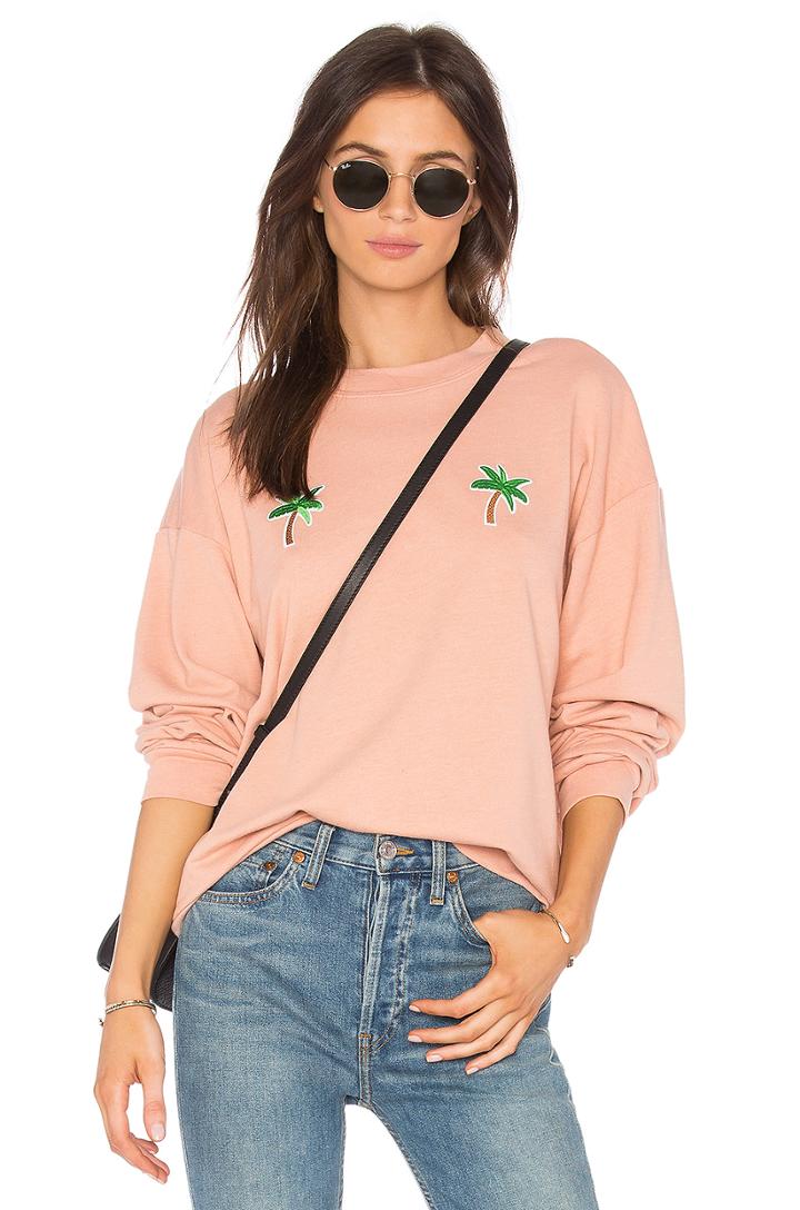 Palm Tree Crewneck Sweatshirt