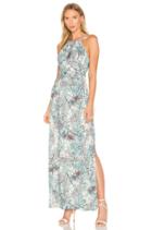 Drawstring Halter Maxi