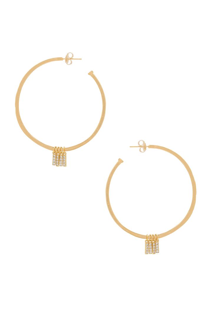 X Revolve Manhattan Hoop Earrings