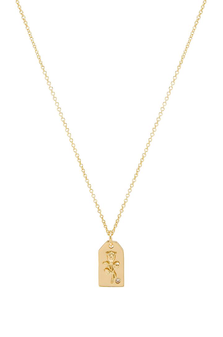 Rose Envelope Necklace
