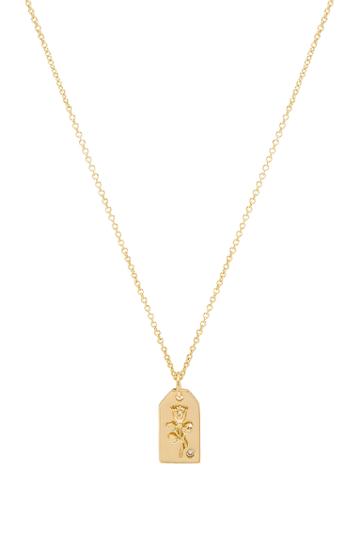 Rose Envelope Necklace