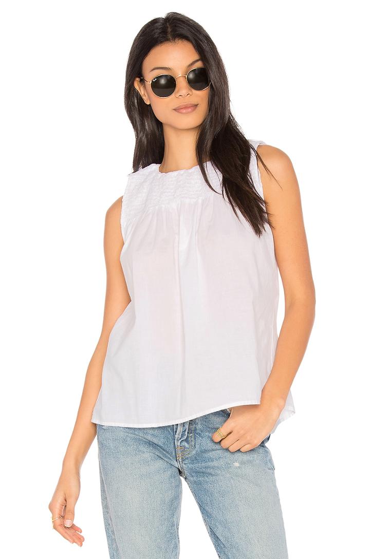 Smocked Crop Top