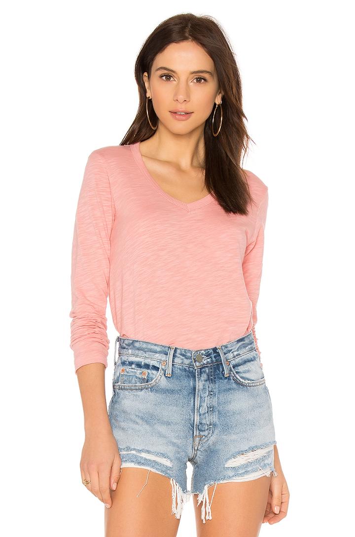 Long Sleeve Shirttail Foundation Tee