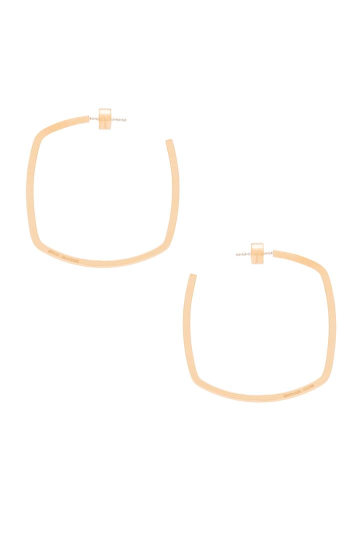 Large Square Hoop Earring