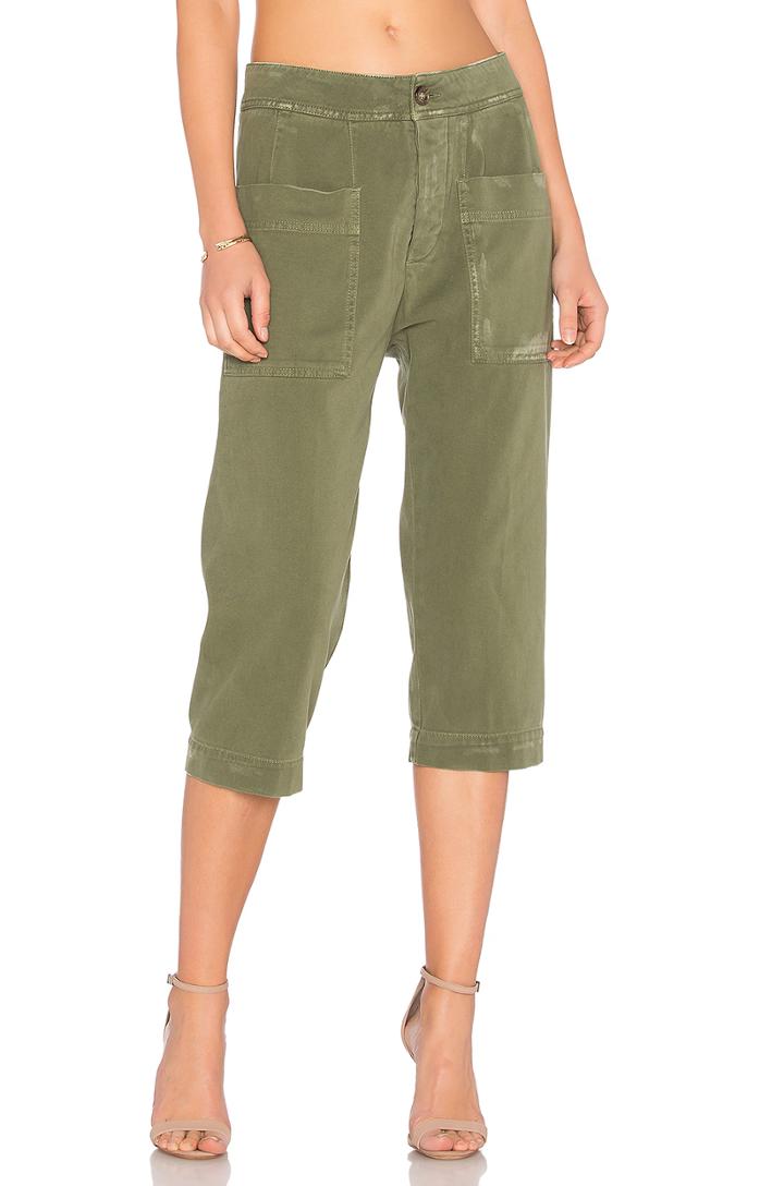 Cropped Work Pant