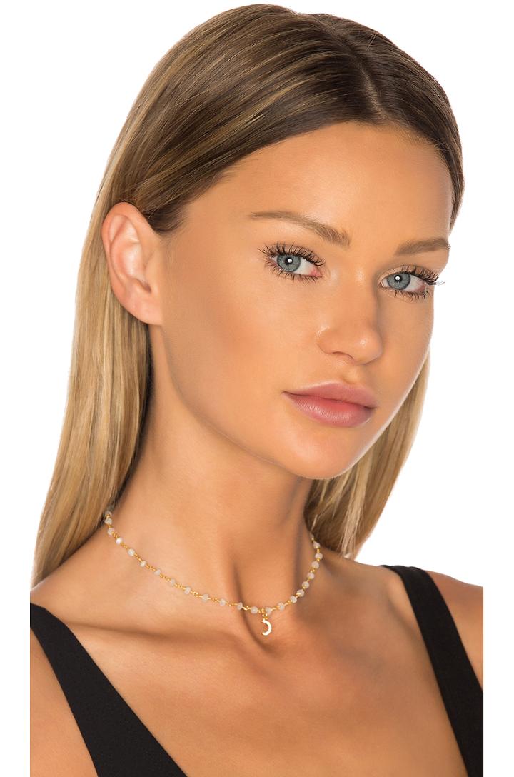 Moonstone Choker