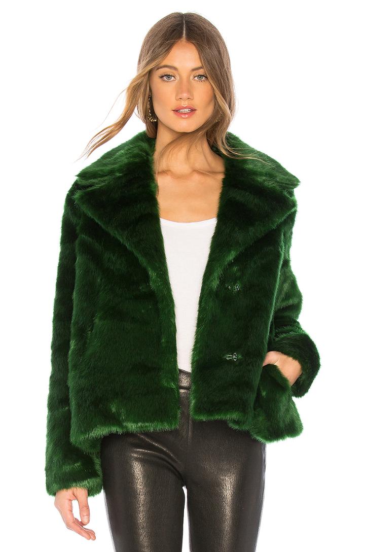 Notched Collar Coat