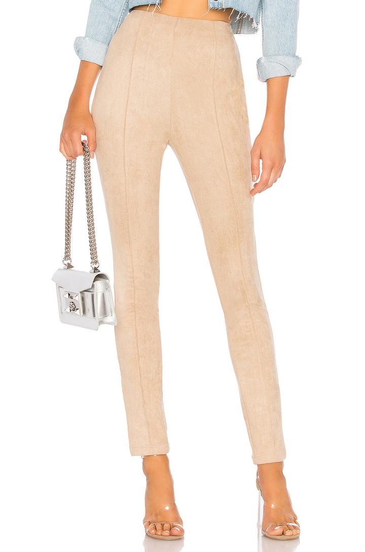 Nala Faux Suede Skinny Pants
