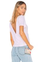Tee With Crossover Back