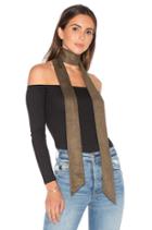 X Revolve Skinny Scarf
